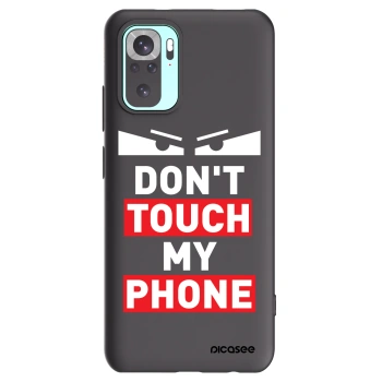 Picasee fekete szilikon tok az alábbi mobiltelefonokra Xiaomi Redmi Note 10 Pro - Shadow Eye - Transparent