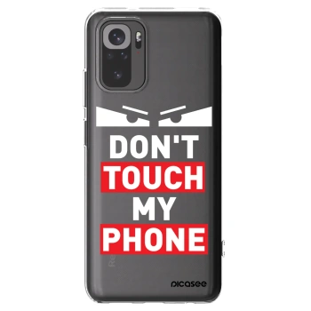 Picasee átlátszó szilikon tok az alábbi mobiltelefonokra Xiaomi Redmi Note 10S - Shadow Eye - Transparent