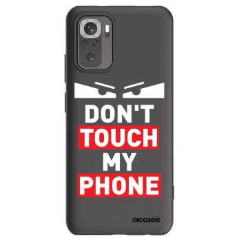 Picasee fekete szilikon tok az alábbi mobiltelefonokra Xiaomi Redmi Note 10S - Shadow Eye - Transparent