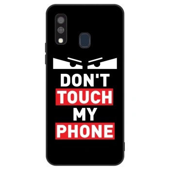 Szilikon tok erre a típusra Samsung Galaxy A40 A405F - Shadow Eye - Transparent