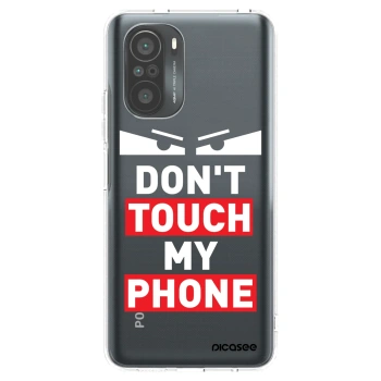 Picasee átlátszó szilikon tok az alábbi mobiltelefonokra Xiaomi Poco F3 - Shadow Eye - Transparent