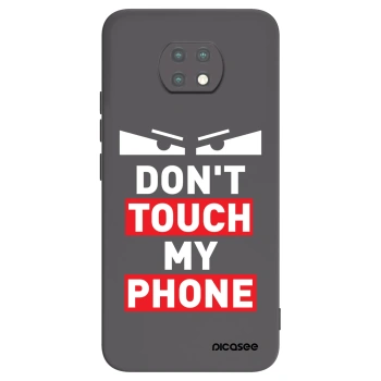 Picasee fekete szilikon tok az alábbi mobiltelefonokra Xiaomi Redmi Note 9T - Shadow Eye - Transparent