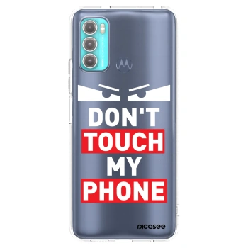 Picasee átlátszó szilikon tok az alábbi mobiltelefonokra Motorola Moto G60 - Shadow Eye - Transparent