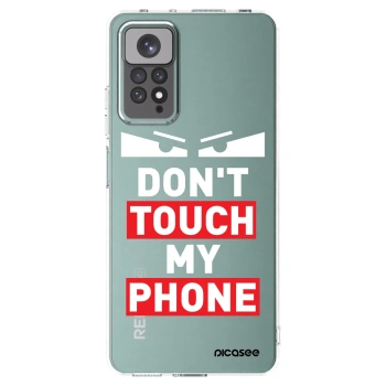 Picasee átlátszó szilikon tok az alábbi mobiltelefonokra Xiaomi Redmi Note 11 - Shadow Eye - Transparent