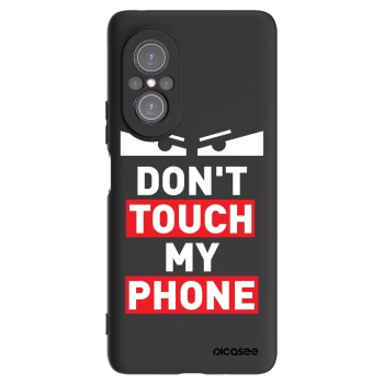 Picasee fekete szilikon tok az alábbi mobiltelefonokra Huawei Nova 9 SE - Shadow Eye - Transparent