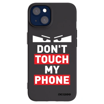 Picasee fekete szilikon tok az alábbi mobiltelefonokra Apple iPhone 14 - Shadow Eye - Transparent