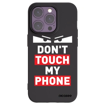 Picasee fekete szilikon tok az alábbi mobiltelefonokra Apple iPhone 14 Pro - Shadow Eye - Transparent