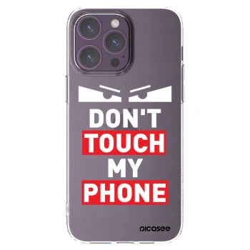 Picasee átlátszó szilikon tok az alábbi mobiltelefonokra Apple iPhone 14 Pro Max - Shadow Eye - Transparent