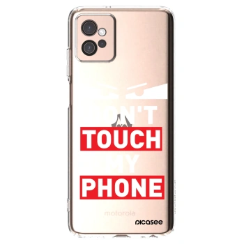 Picasee átlátszó szilikon tok az alábbi mobiltelefonokra Motorola Moto G32 - Shadow Eye - Transparent