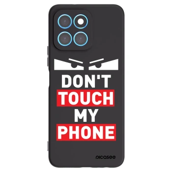 Picasee fekete szilikon tok az alábbi mobiltelefonokra Honor X6 - Shadow Eye - Transparent