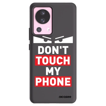 Picasee fekete szilikon tok az alábbi mobiltelefonokra Xiaomi 13 Lite - Shadow Eye - Transparent