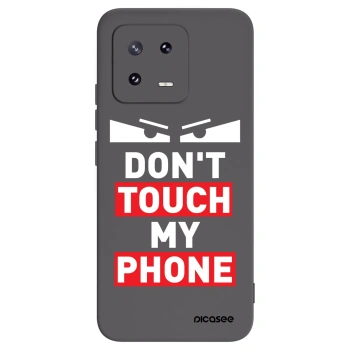 Picasee fekete szilikon tok az alábbi mobiltelefonokra Xiaomi 13 Pro - Shadow Eye - Transparent