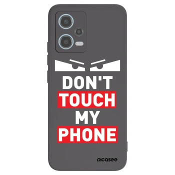 Picasee fekete szilikon tok az alábbi mobiltelefonokra Xiaomi Redmi Note 12 5G - Shadow Eye - Transparent