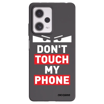 Picasee fekete szilikon tok az alábbi mobiltelefonokra Xiaomi Redmi Note 12 Pro+ 5G - Shadow Eye - Transparent