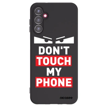 Picasee fekete szilikon tok az alábbi mobiltelefonokra Samsung Galaxy A14 4G A145R - Shadow Eye - Transparent