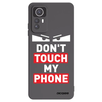 Picasee fekete szilikon tok az alábbi mobiltelefonokra Xiaomi Redmi Note 12S - Shadow Eye - Transparent