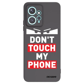 Picasee fekete szilikon tok az alábbi mobiltelefonokra Xiaomi Redmi Note 12 4G - Shadow Eye - Transparent