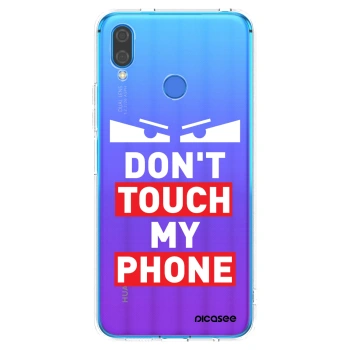 Picasee átlátszó szilikon tok az alábbi mobiltelefonokra Huawei Nova 3i - Shadow Eye - Transparent