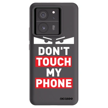 Picasee fekete szilikon tok az alábbi mobiltelefonokra Xiaomi 13T - Shadow Eye - Transparent