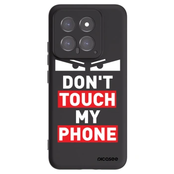 Picasee fekete szilikon tok az alábbi mobiltelefonokra Xiaomi 14 - Shadow Eye - Transparent