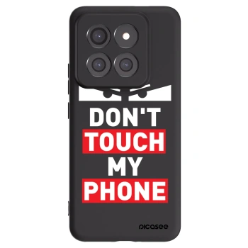 Picasee fekete szilikon tok az alábbi mobiltelefonokra Xiaomi 14 Pro - Shadow Eye - Transparent