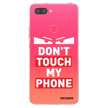 Picasee átlátszó szilikon tok az alábbi mobiltelefonokra Xiaomi Mi 8 Lite - Shadow Eye - Transparent