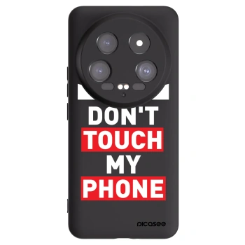 Picasee fekete szilikon tok az alábbi mobiltelefonokra Xiaomi 14 Ultra - Shadow Eye - Transparent