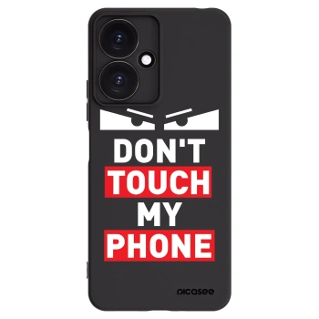 Picasee fekete szilikon tok az alábbi mobiltelefonokra Xiaomi Redmi 13C 5G - Shadow Eye - Transparent