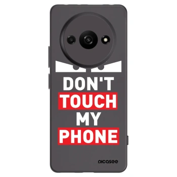 Picasee fekete szilikon tok az alábbi mobiltelefonokra Xiaomi Redmi A3 - Shadow Eye - Transparent