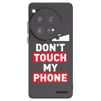 Picasee fekete szilikon tok az alábbi mobiltelefonokra OnePlus 12 5G - Shadow Eye - Transparent