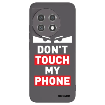Picasee fekete szilikon tok az alábbi mobiltelefonokra OnePlus 11 5G - Shadow Eye - Transparent
