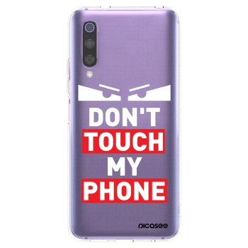 Picasee átlátszó szilikon tok az alábbi mobiltelefonokra Xiaomi Mi 9 - Shadow Eye - Transparent