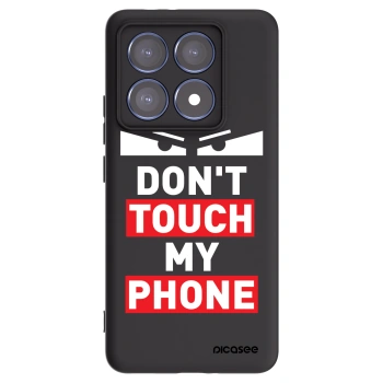 Picasee fekete szilikon tok az alábbi mobiltelefonokra Xiaomi 14T Pro - Shadow Eye - Transparent