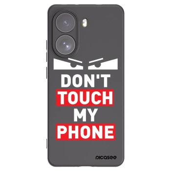 Picasee fekete szilikon tok az alábbi mobiltelefonokra Xiaomi Poco X7 - Shadow Eye - Transparent