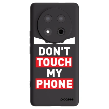 Picasee fekete szilikon tok az alábbi mobiltelefonokra Honor Magic7 Lite 5G - Shadow Eye - Transparent