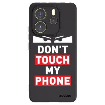 Picasee fekete szilikon tok az alábbi mobiltelefonokra Xiaomi Redmi Note 14 4G - Shadow Eye - Transparent