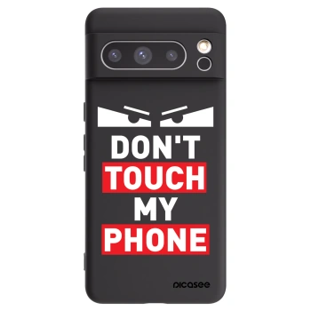 Picasee fekete szilikon tok az alábbi mobiltelefonokra Google Pixel 8 Pro - Shadow Eye - Transparent