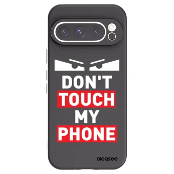 Picasee fekete szilikon tok az alábbi mobiltelefonokra Google Pixel 9 Pro - Shadow Eye - Transparent