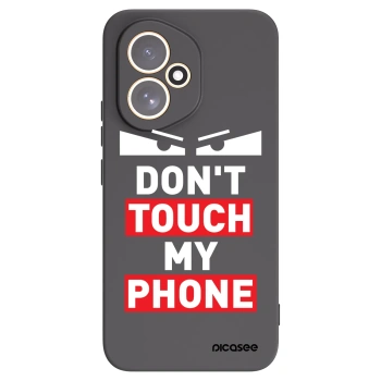 Picasee fekete szilikon tok az alábbi mobiltelefonokra Honor 400 5G - Shadow Eye - Transparent