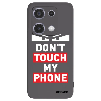 Picasee fekete szilikon tok az alábbi mobiltelefonokra Xiaomi Redmi Note 14S - Shadow Eye - Transparent