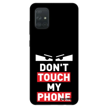 Szilikon tok erre a típusra Samsung Galaxy A71 A715F - Shadow Eye - Transparent