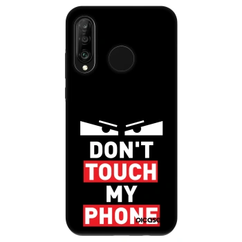 Szilikon tok erre a típusra Huawei P30 Lite - Shadow Eye - Transparent