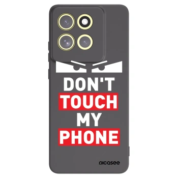 Picasee fekete szilikon tok az alábbi mobiltelefonokra Motorola Moto G86 5G - Shadow Eye - Transparent