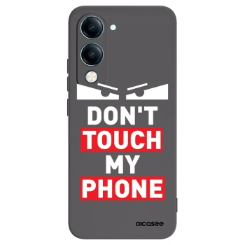 Picasee fekete szilikon tok az alábbi mobiltelefonokra Vivo Y29s 5G - Shadow Eye - Transparent