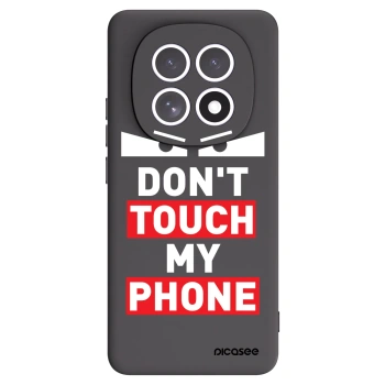 Picasee fekete szilikon tok az alábbi mobiltelefonokra Xiaomi Redmi Note 15 - Shadow Eye - Transparent