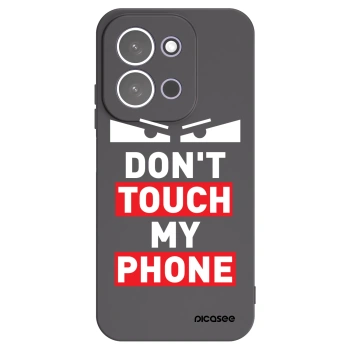 Picasee fekete szilikon tok az alábbi mobiltelefonokra Xiaomi Redmi 15C 5G - Shadow Eye - Transparent