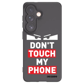 Picasee fekete szilikon tok az alábbi mobiltelefonokra Samsung Galaxy S26 - Shadow Eye - Transparent