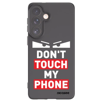 Picasee fekete szilikon tok az alábbi mobiltelefonokra Samsung Galaxy S26+ - Shadow Eye - Transparent