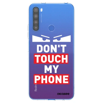 Picasee átlátszó szilikon tok az alábbi mobiltelefonokra Xiaomi Redmi Note 8T - Shadow Eye - Transparent