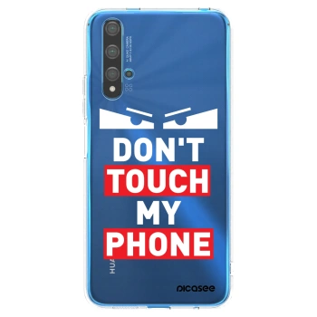 Picasee átlátszó szilikon tok az alábbi mobiltelefonokra Huawei Nova 5T - Shadow Eye - Transparent